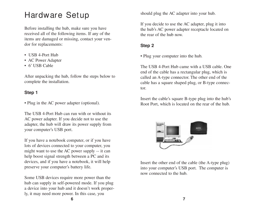 Linksys ProConnect Series warranty Hardware Setup, Step 