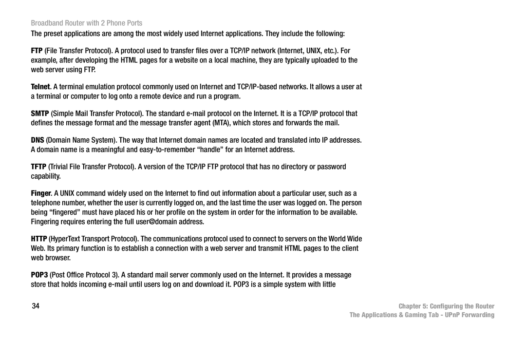 Linksys RT31P2 manual Configuring the Router 