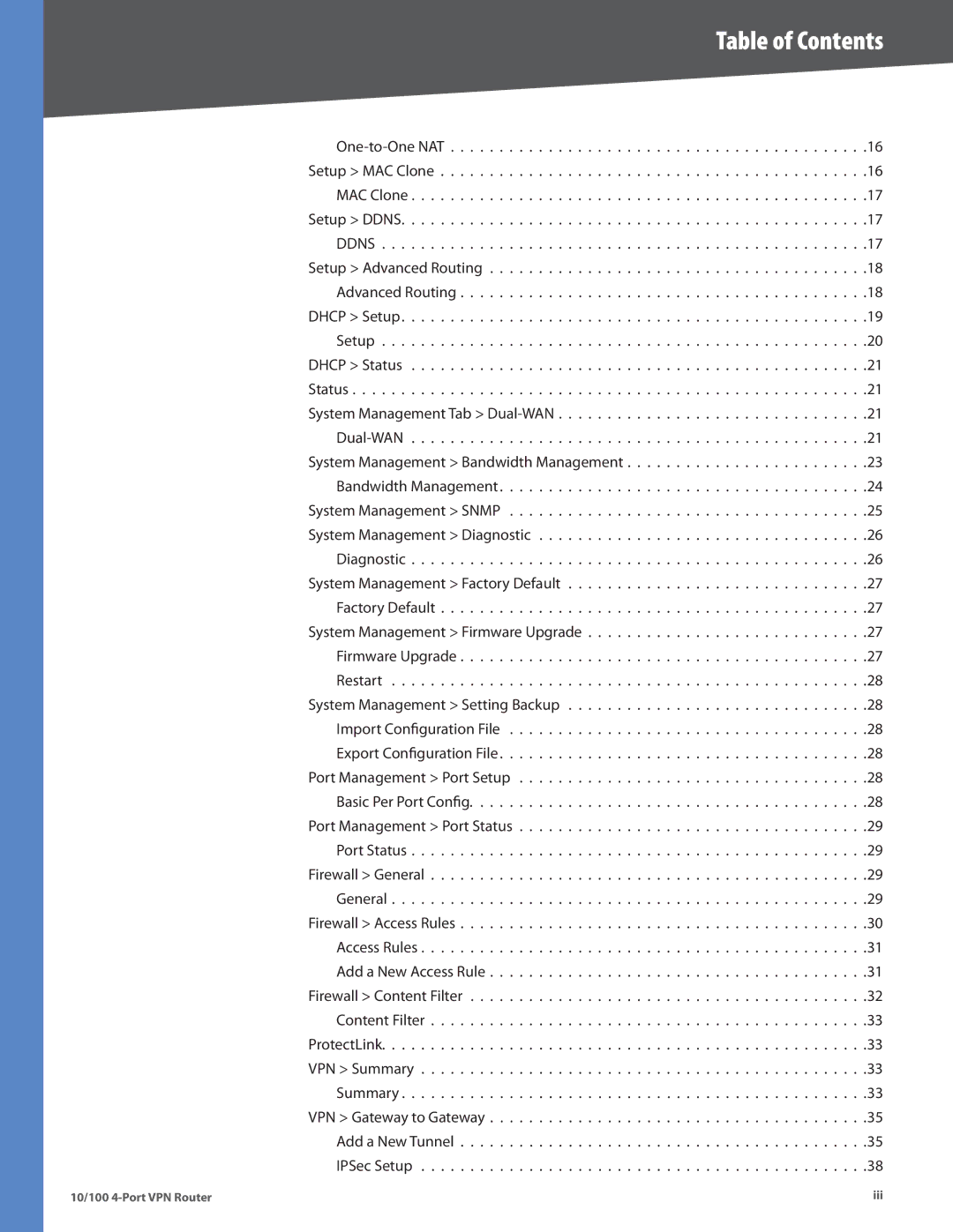 Linksys RV042 manual Ddns 