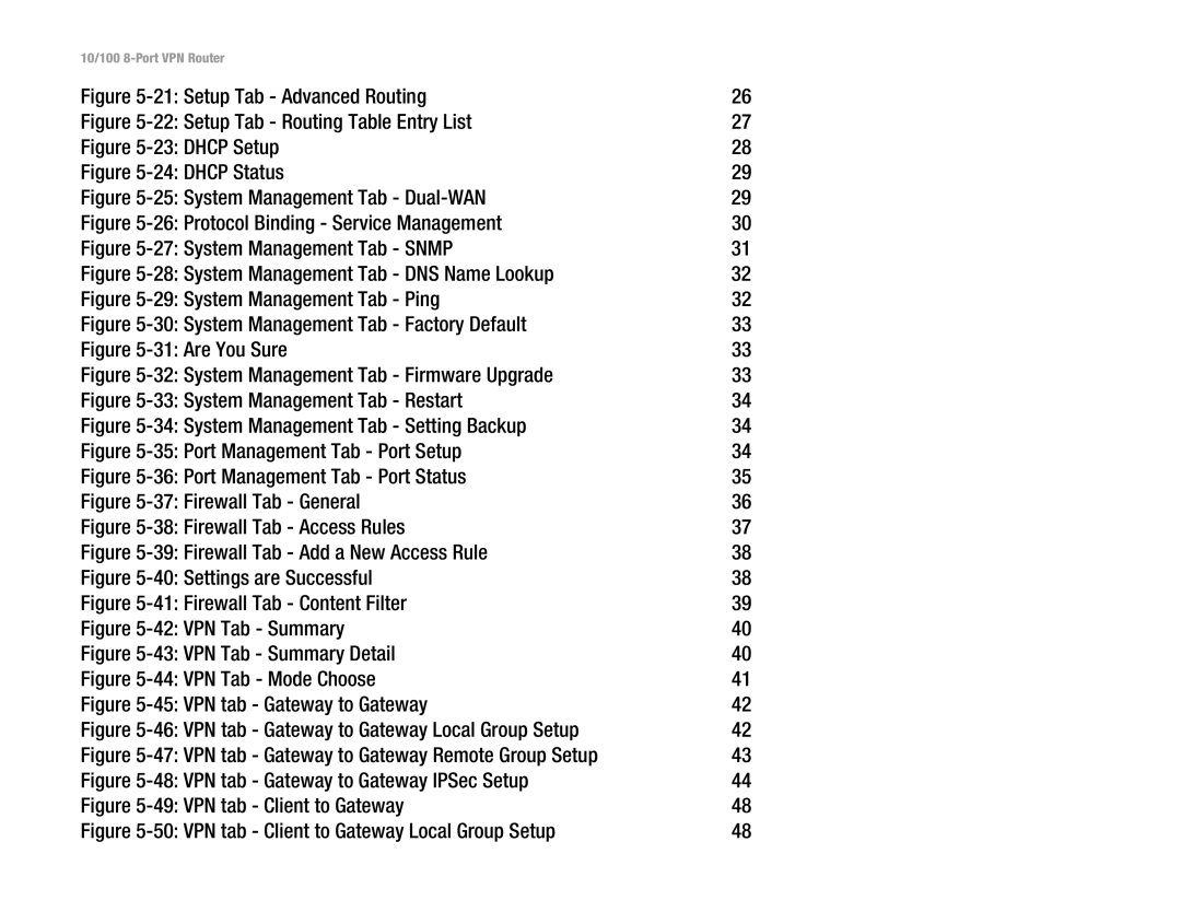 Linksys RV082 manual Setup Tab Advanced Routing 