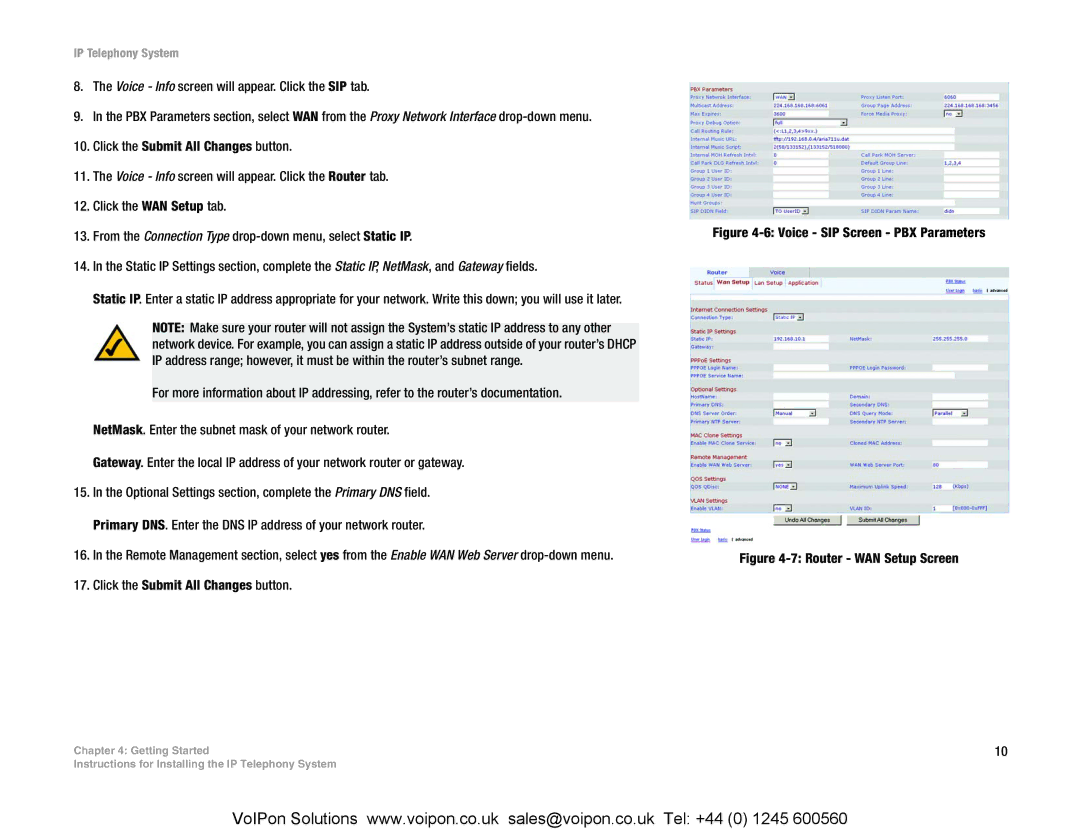 Linksys SPA9000 manual Voice SIP Screen PBX Parameters 