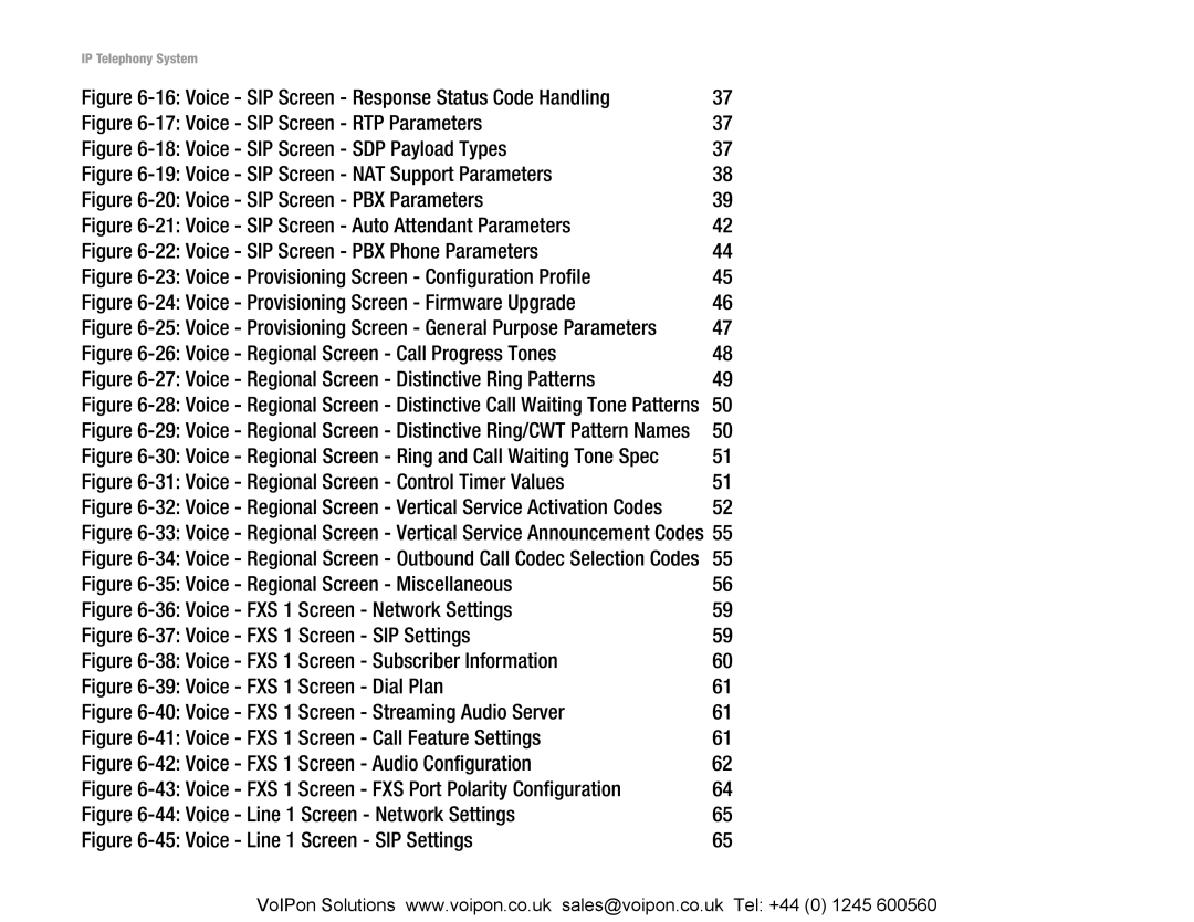 Linksys SPA9000 manual Voice SIP Screen RTP Parameters 