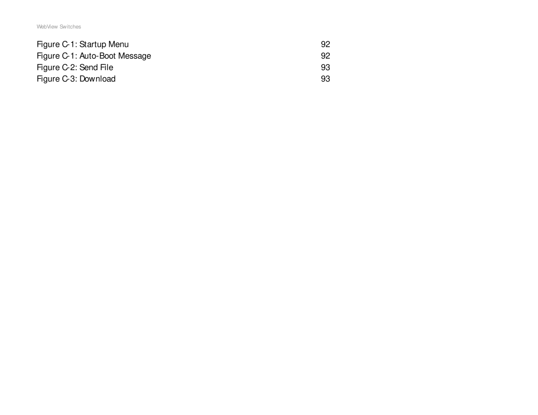 Linksys SRW2008P, SRW2008MP manual Figure C-1 Startup Menu 