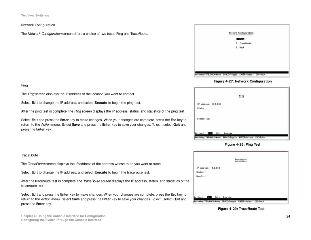 Linksys SRW2008P, SRW2008MP manual Network Configuration 