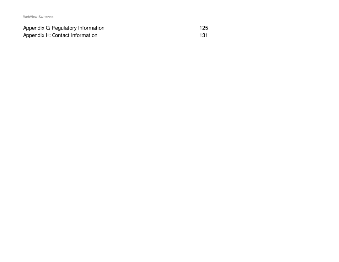 Linksys SRW208 manual WebView Switches 