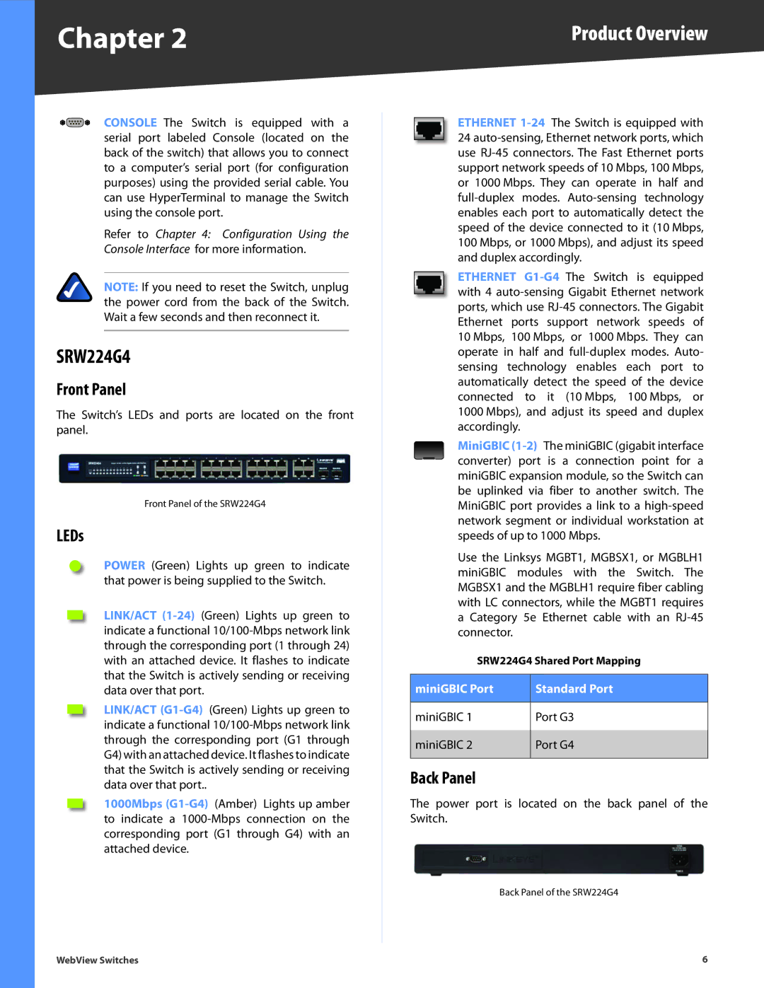 Linksys SRW224G4, SRW248G4, SRW2048, SRW2024, SRW2016 manual 