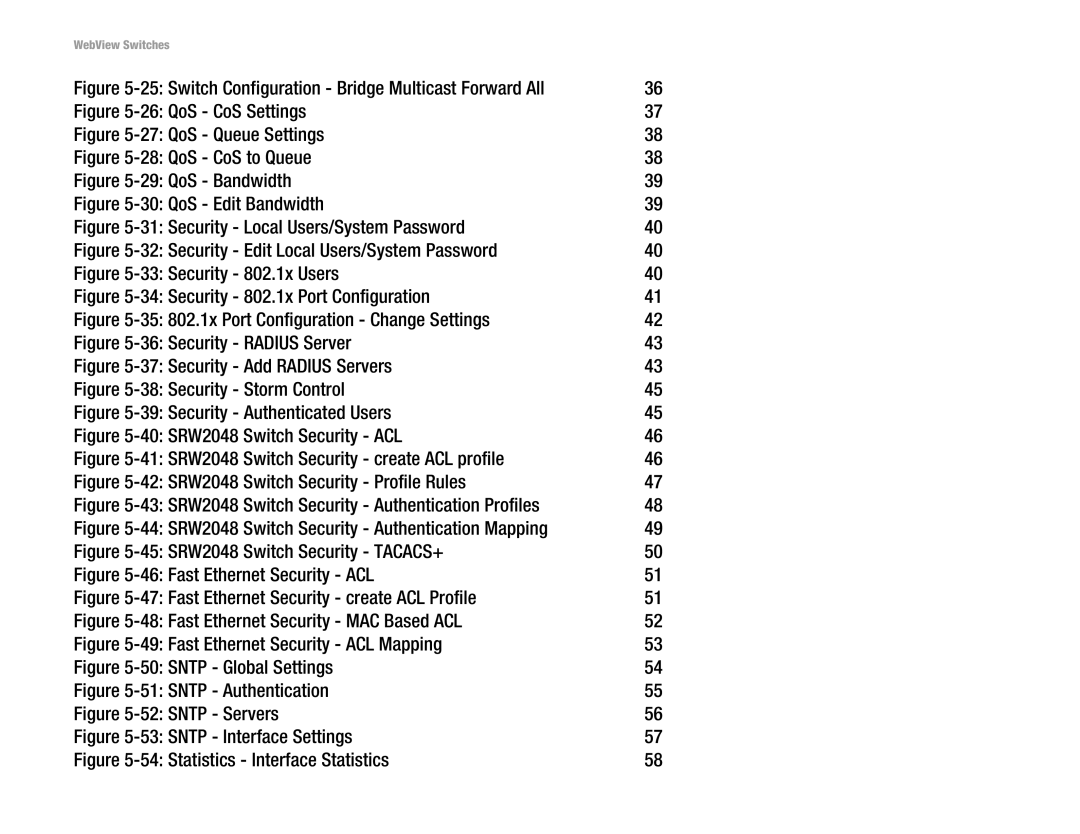 Linksys SRW248G4, SRW2048, SRW224G4, SRW2016 manual QoS CoS Settings 