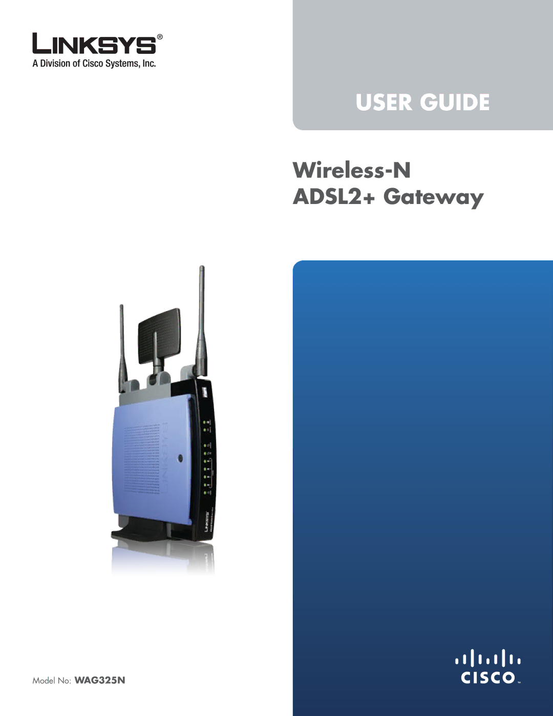 Linksys WAG325N manual User Guide 