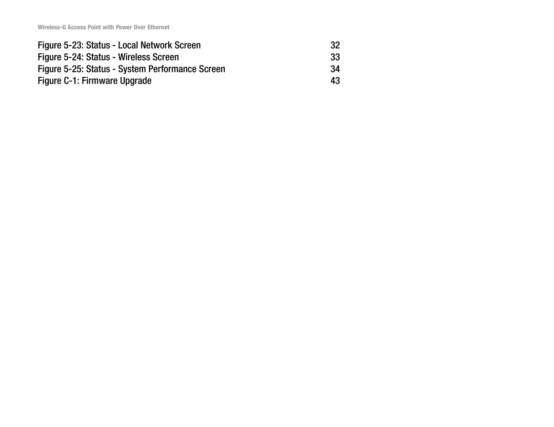 Linksys WAP54GP manual Status Local Network Screen 