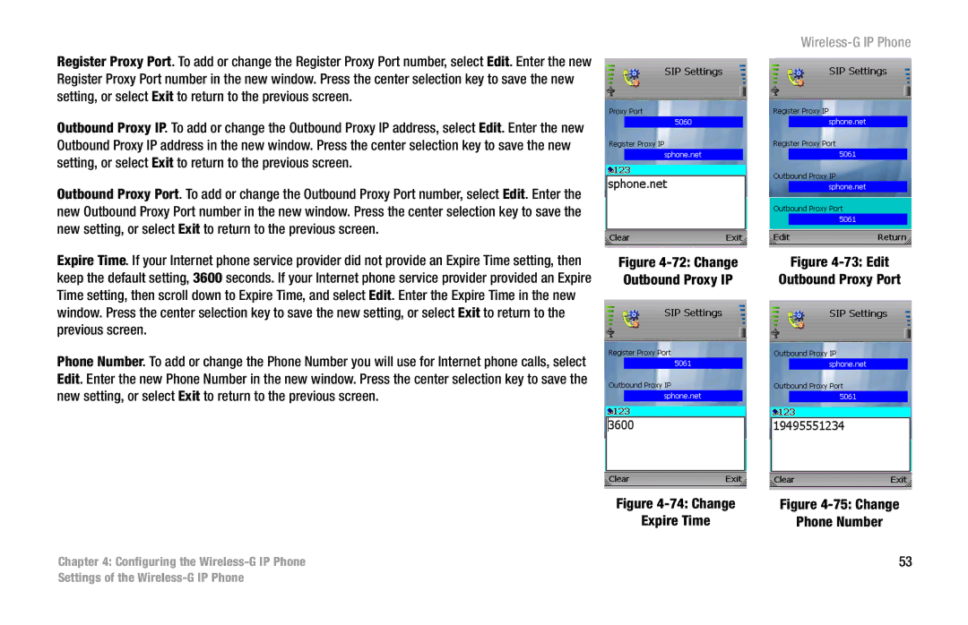 Linksys WIP330 manual Change 