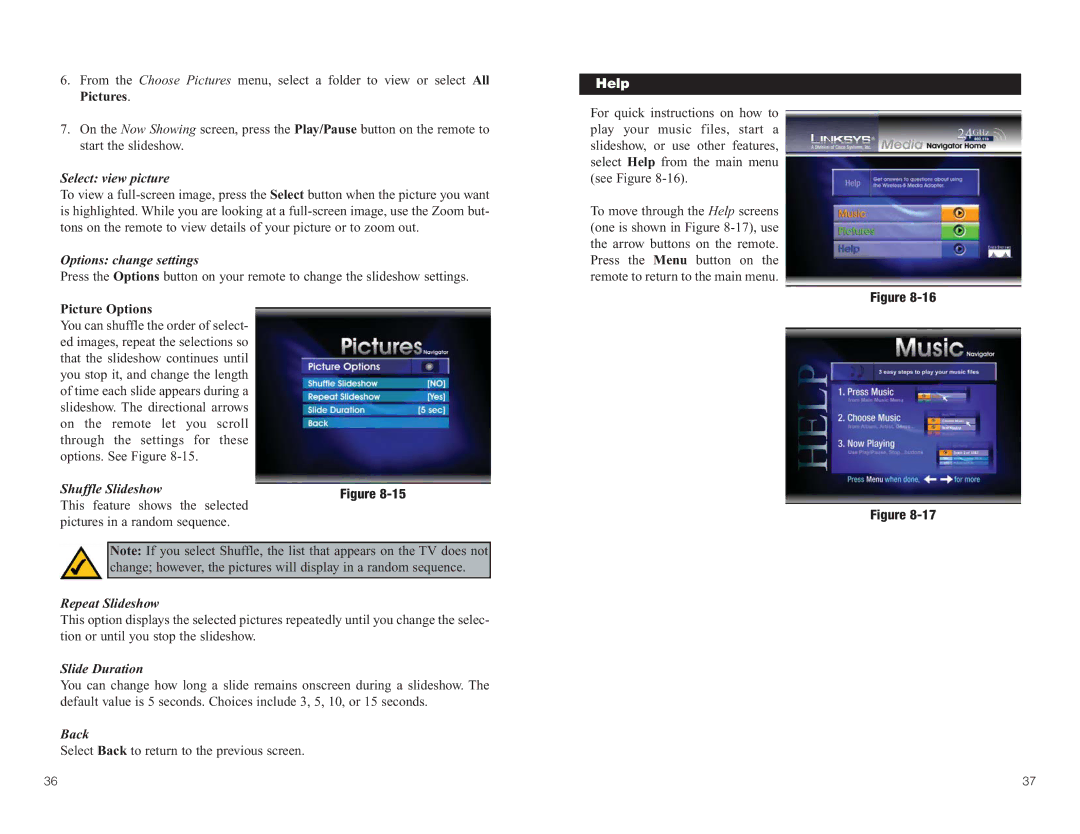 Linksys WMA11B manual Help 