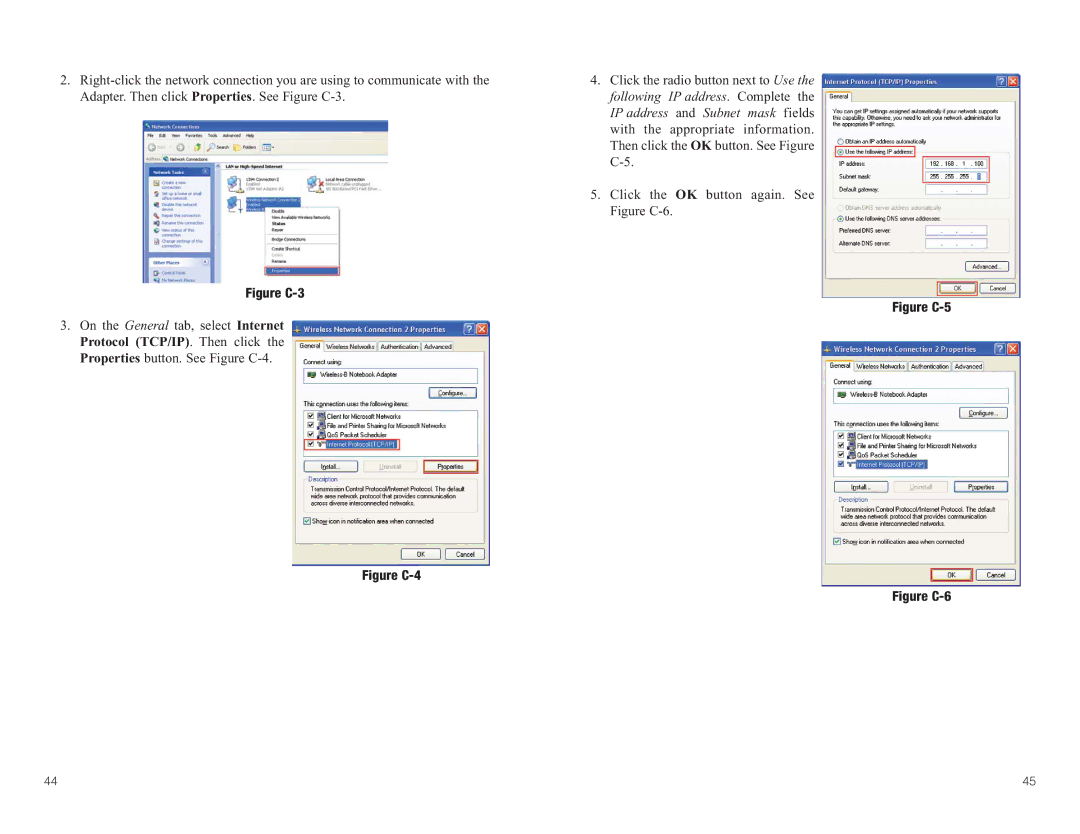 Linksys WMA11B manual Figure C-3 