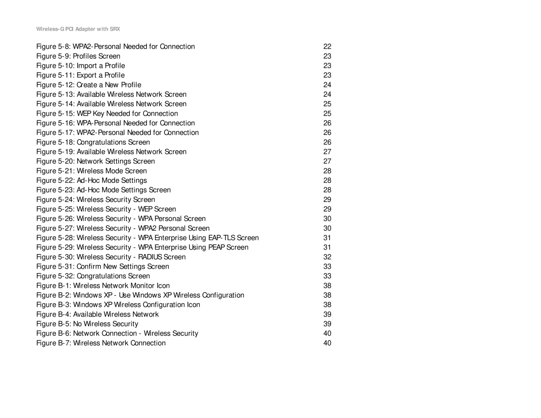 Linksys WMP54GX manual WPA2-Personal Needed for Connection 