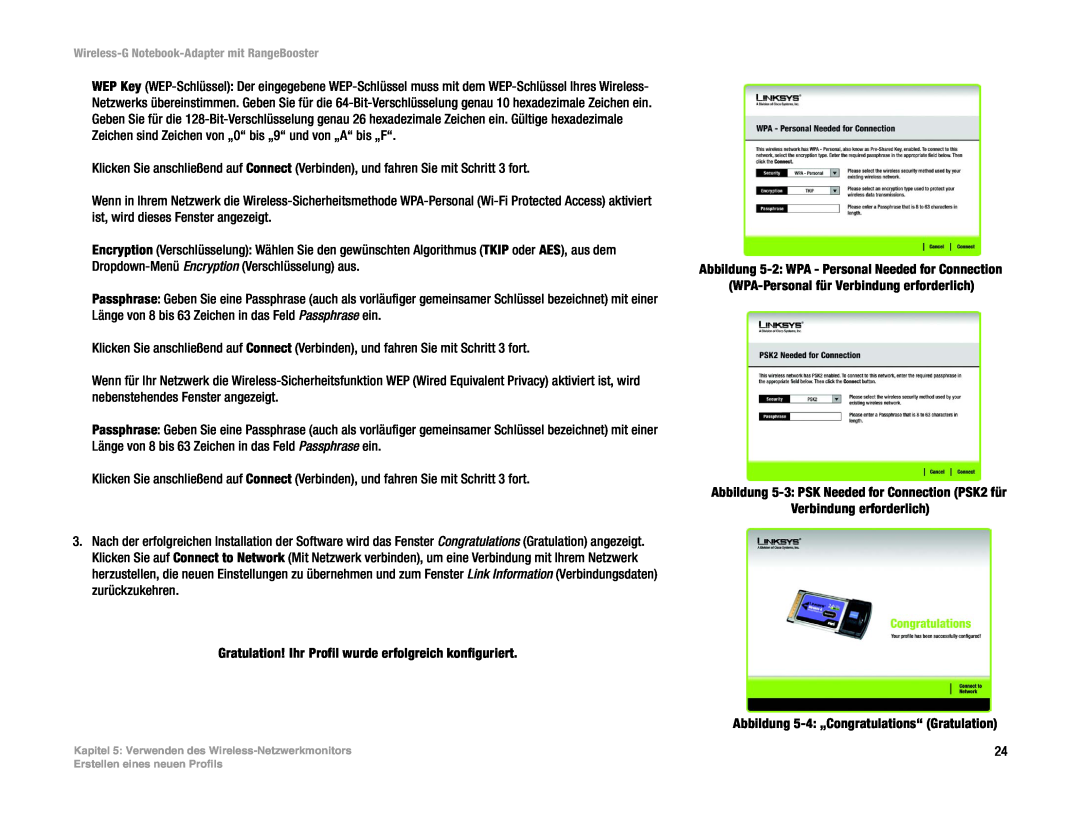 Linksys WPC54GR (DE) manual 