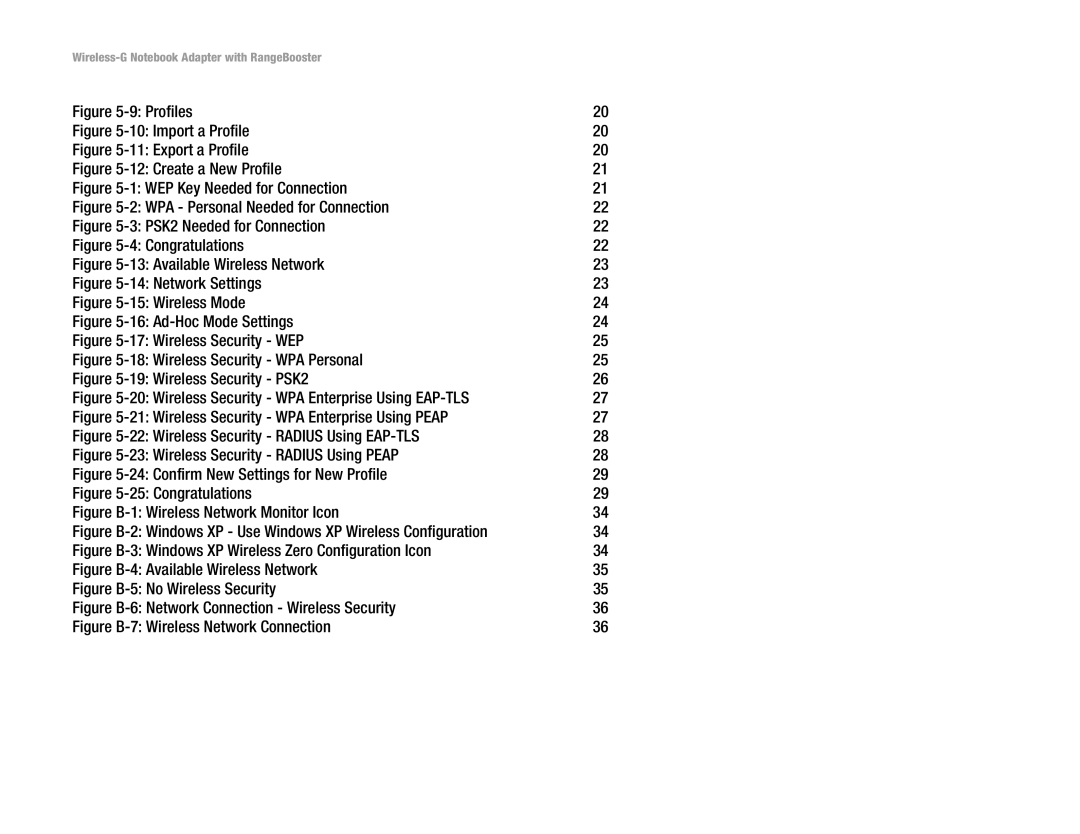 Linksys WPC54GR manual Import a Profile 