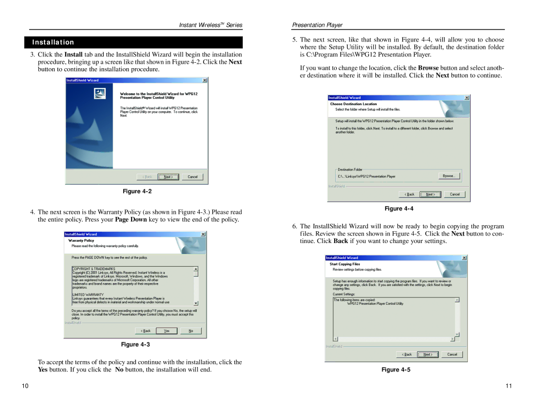 Linksys WPG12 manual Installation 