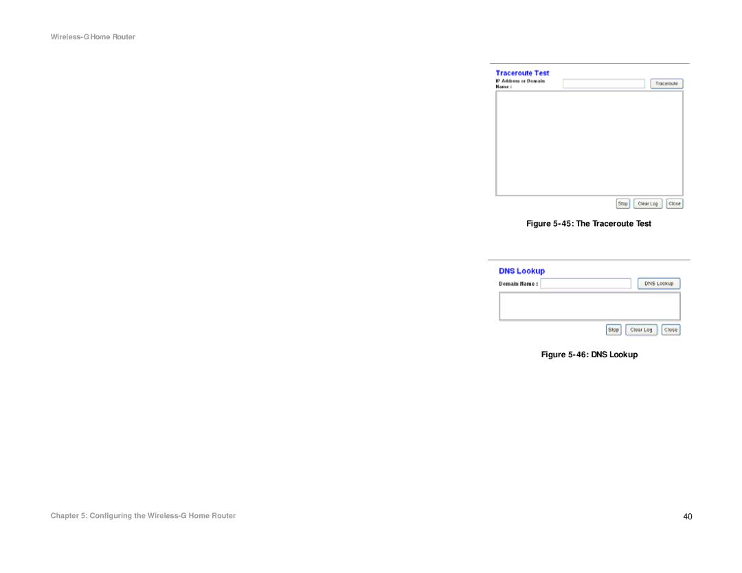 Linksys WRH54G manual The Traceroute Test 