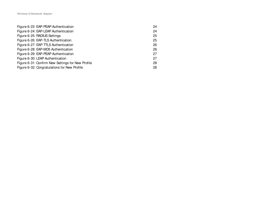 Linksys WRK54G (EU/LA) manual EAP-PEAP Authentication 