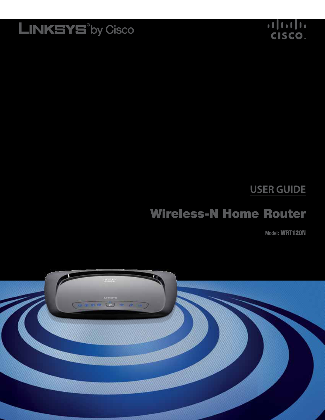 Linksys manual Wireless-N Home Router, User Guide, Model WRT120N 