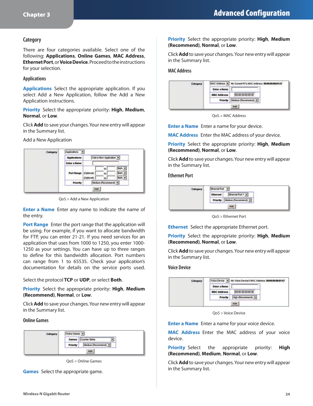 Linksys WRT310N manual Category 