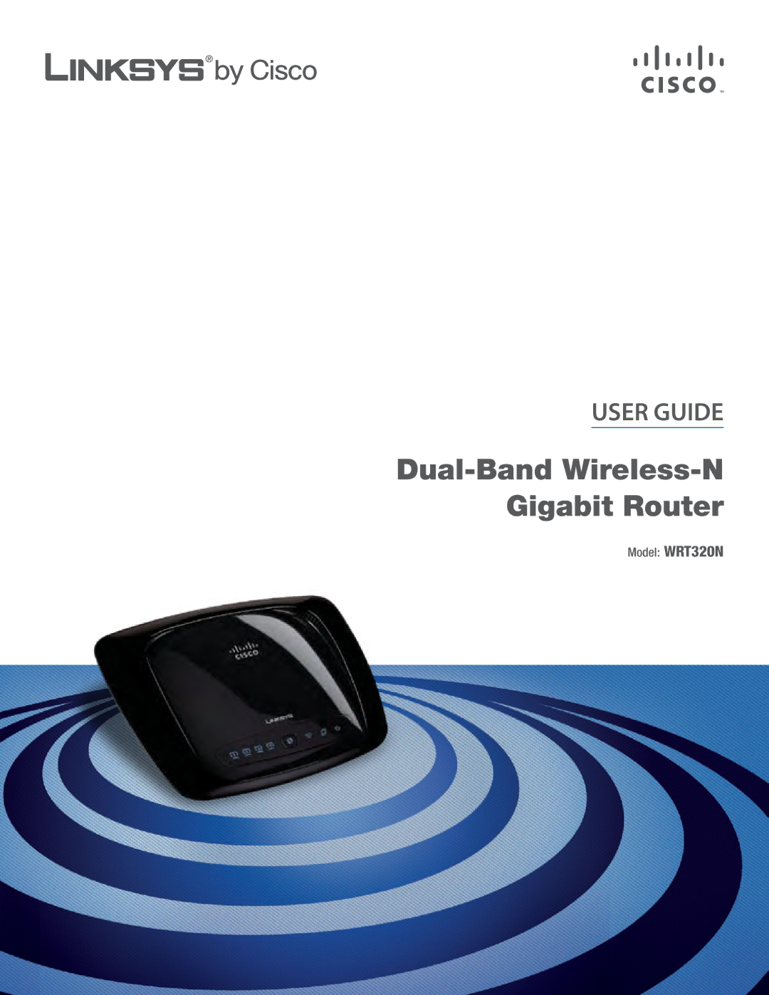 Linksys WRT320N manual Dual-Band Wireless-N Gigabit Router 