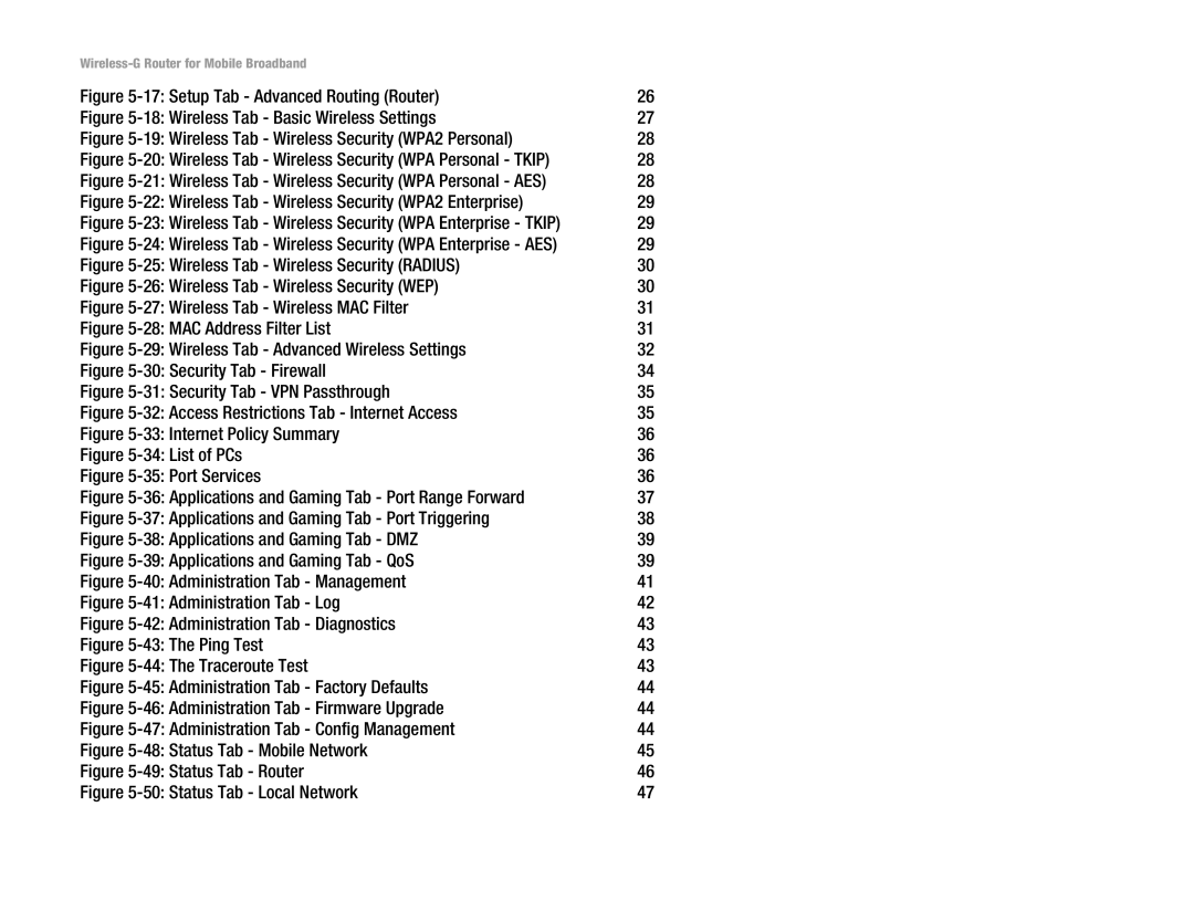 Linksys WRT54G3G-VN manual Setup Tab Advanced Routing Router 