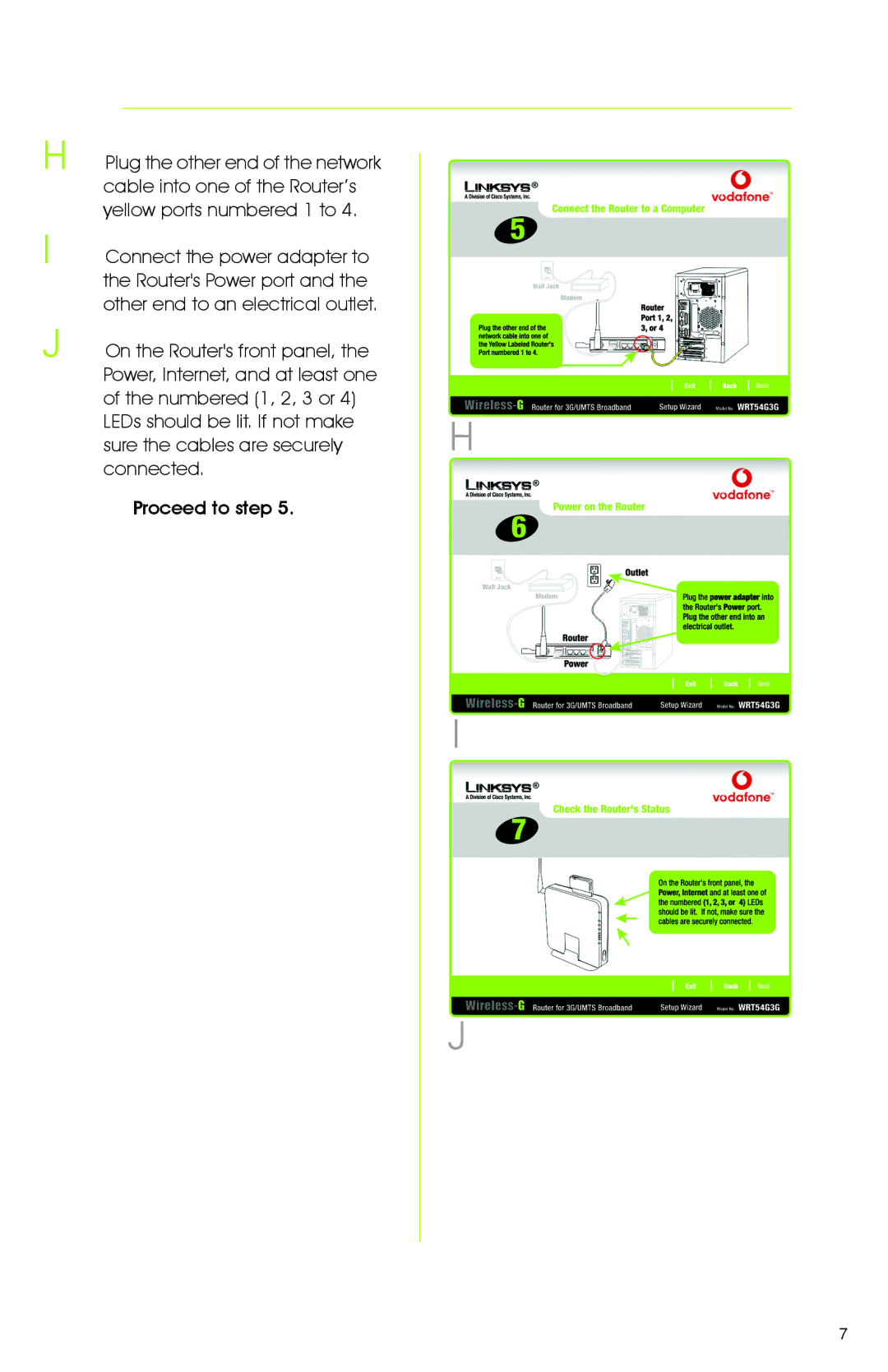 Linksys WRT54G3G manual 