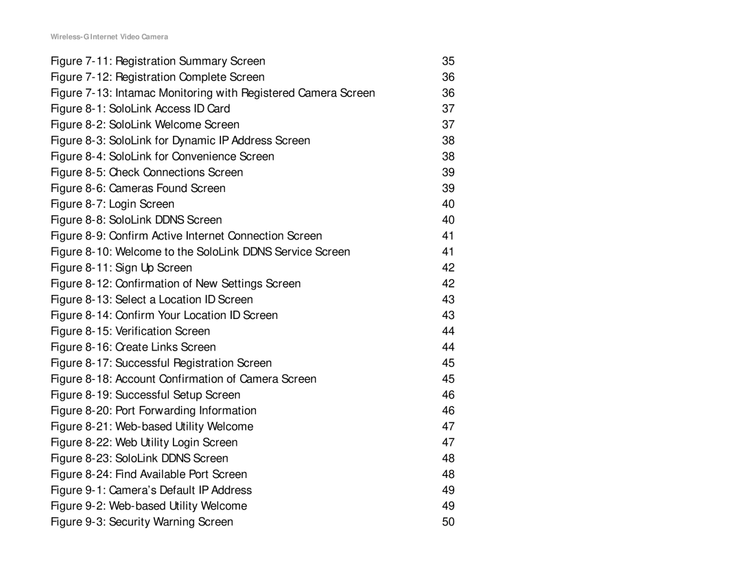 Linksys WVC54G-UK manual Registration Summary Screen 