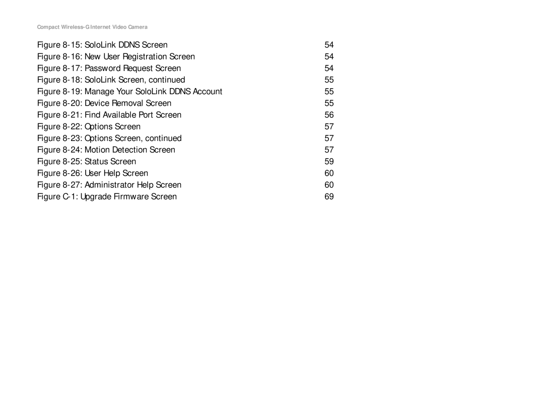 Linksys WVC54GC manual SoloLink Ddns Screen 