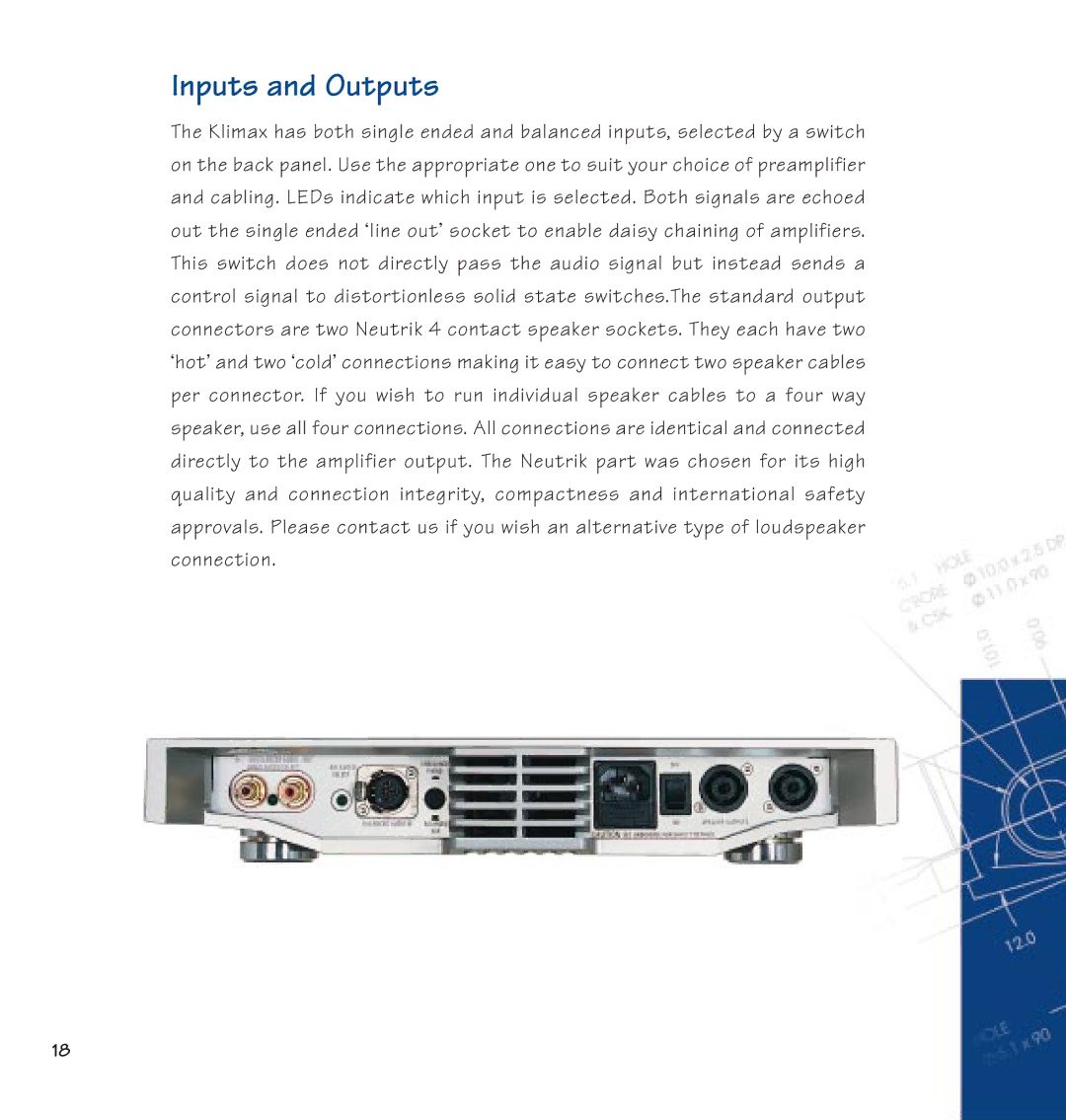 Linn 500 Solo manual Inputs and Outputs 