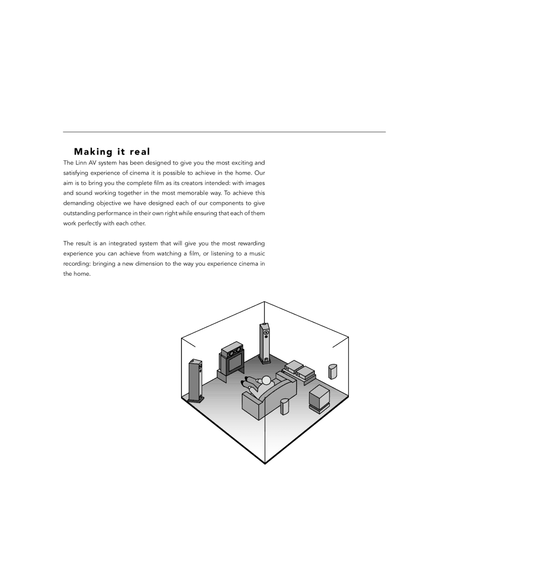 Linn AV Loudspeaker manual … Making it real 