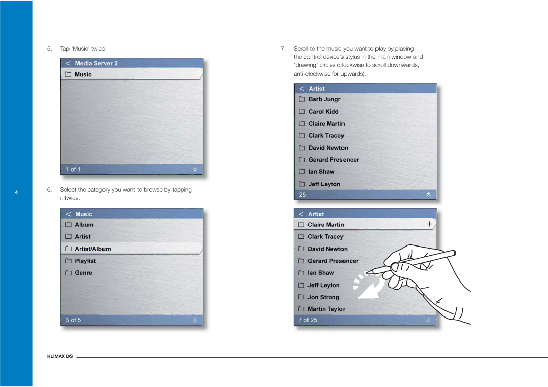 Linn Klimax DS owner manual 