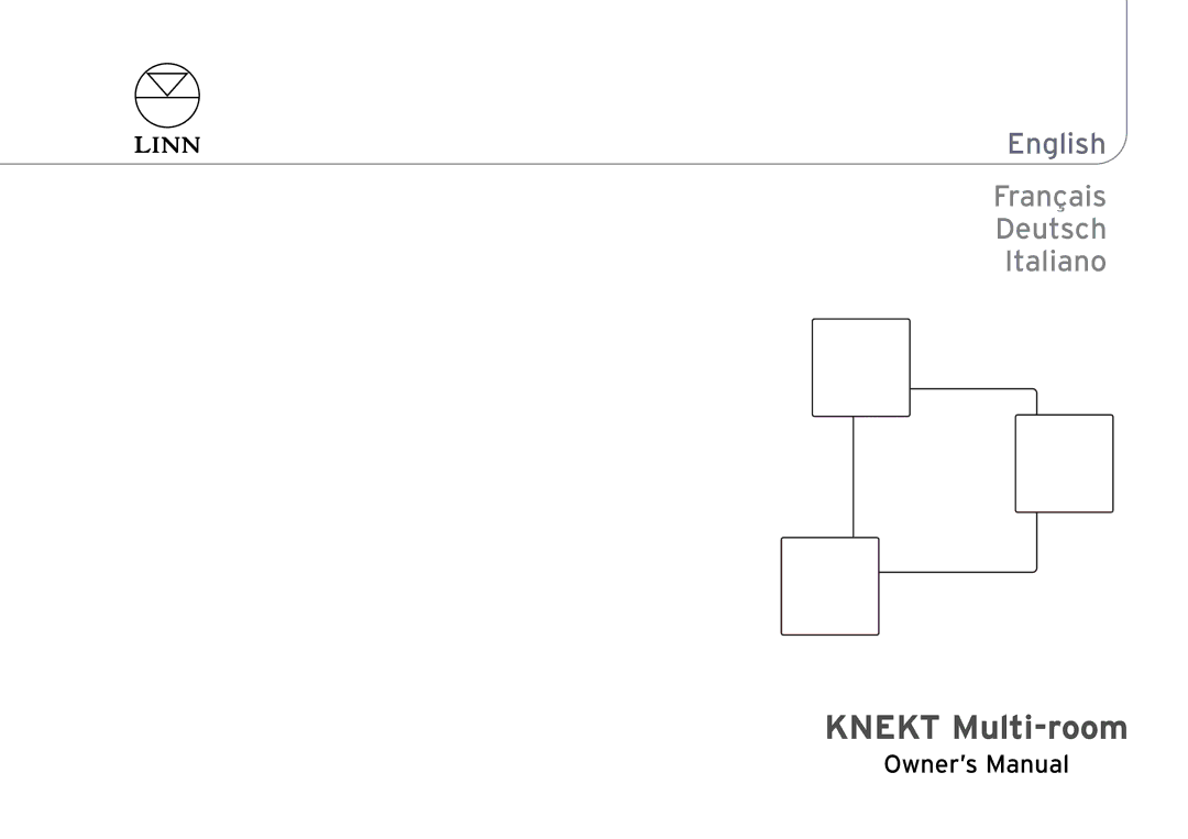 Linn KNEKT Multi-room owner manual Knekt Multi-room 