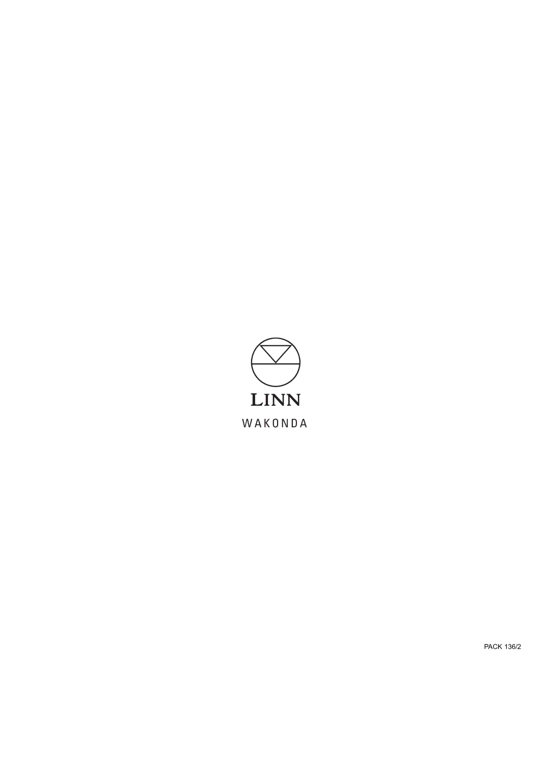 Linn WAKONDA owner manual Pack 136/2 