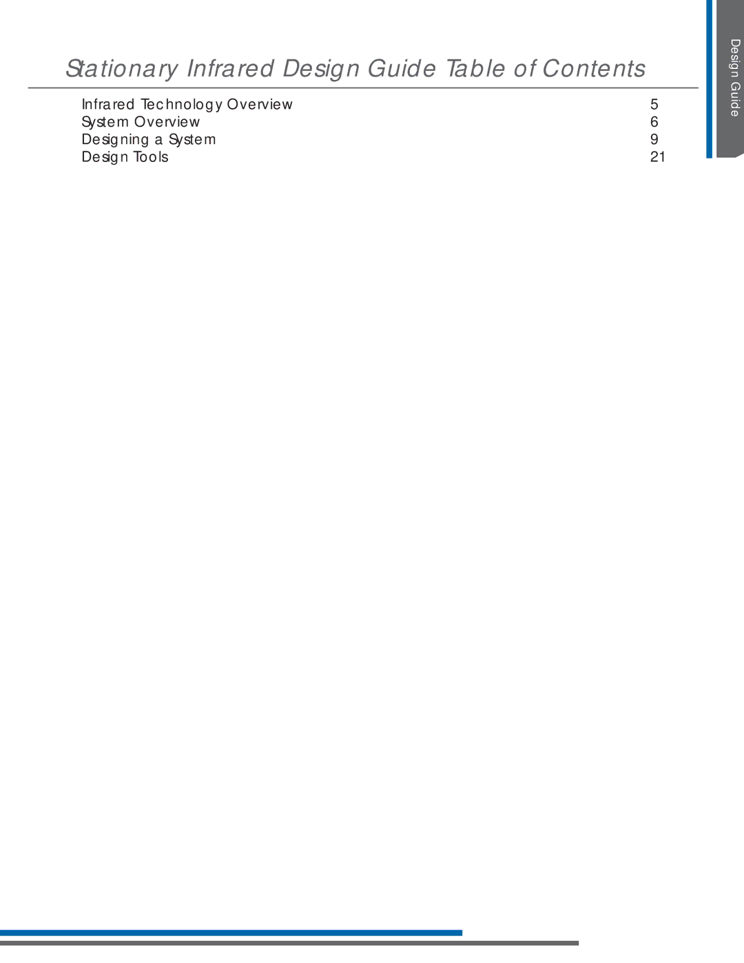 Listen Technologies LT-82LA, LR-42, LR-44, LA-351, LA-350 manual Stationary Infrared Design Guide Table of Contents 