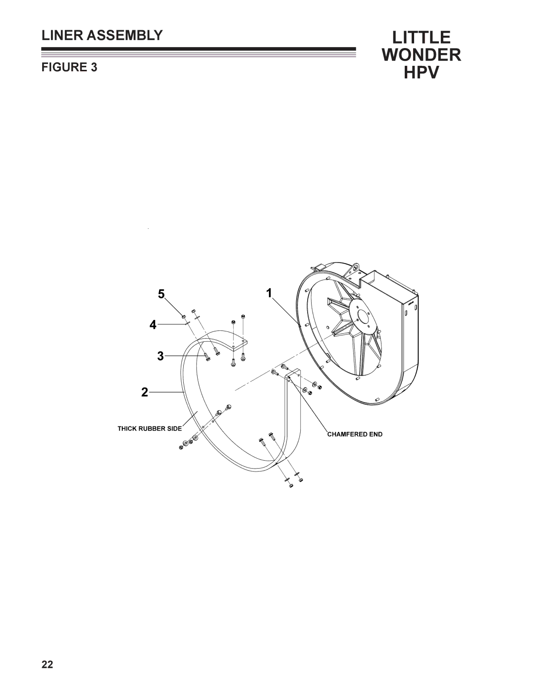 Little Wonder 5612-00-01 manual Liner Assembly 