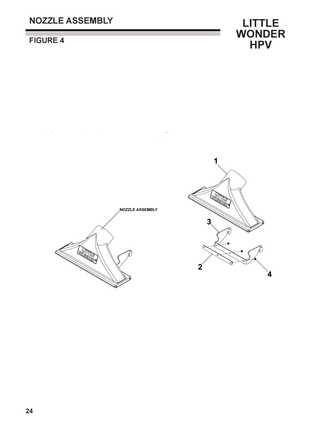 Little Wonder 5612-00-01 manual Nozzle Assembly 