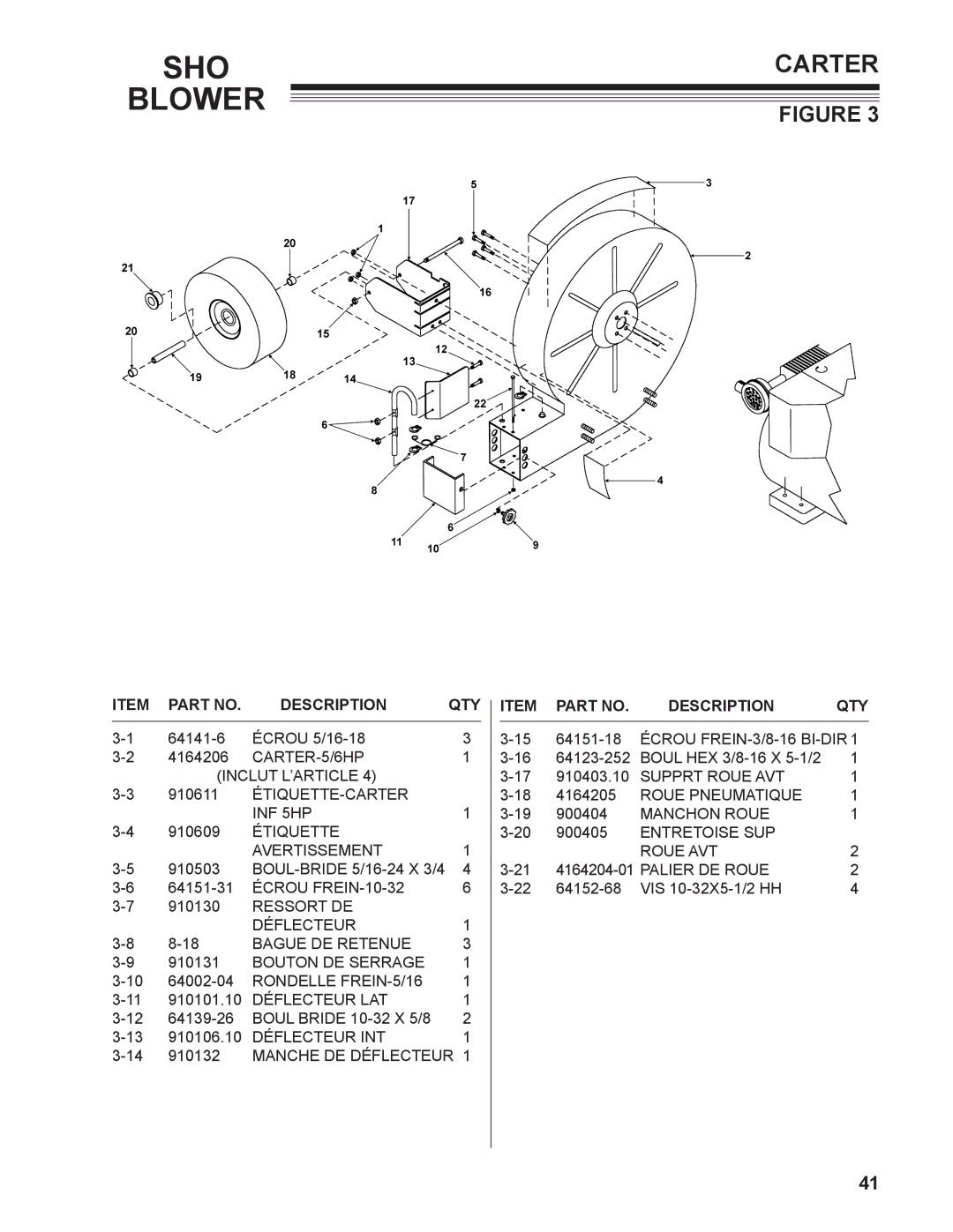 Little Wonder 9502-00-01 technical manual Carter 