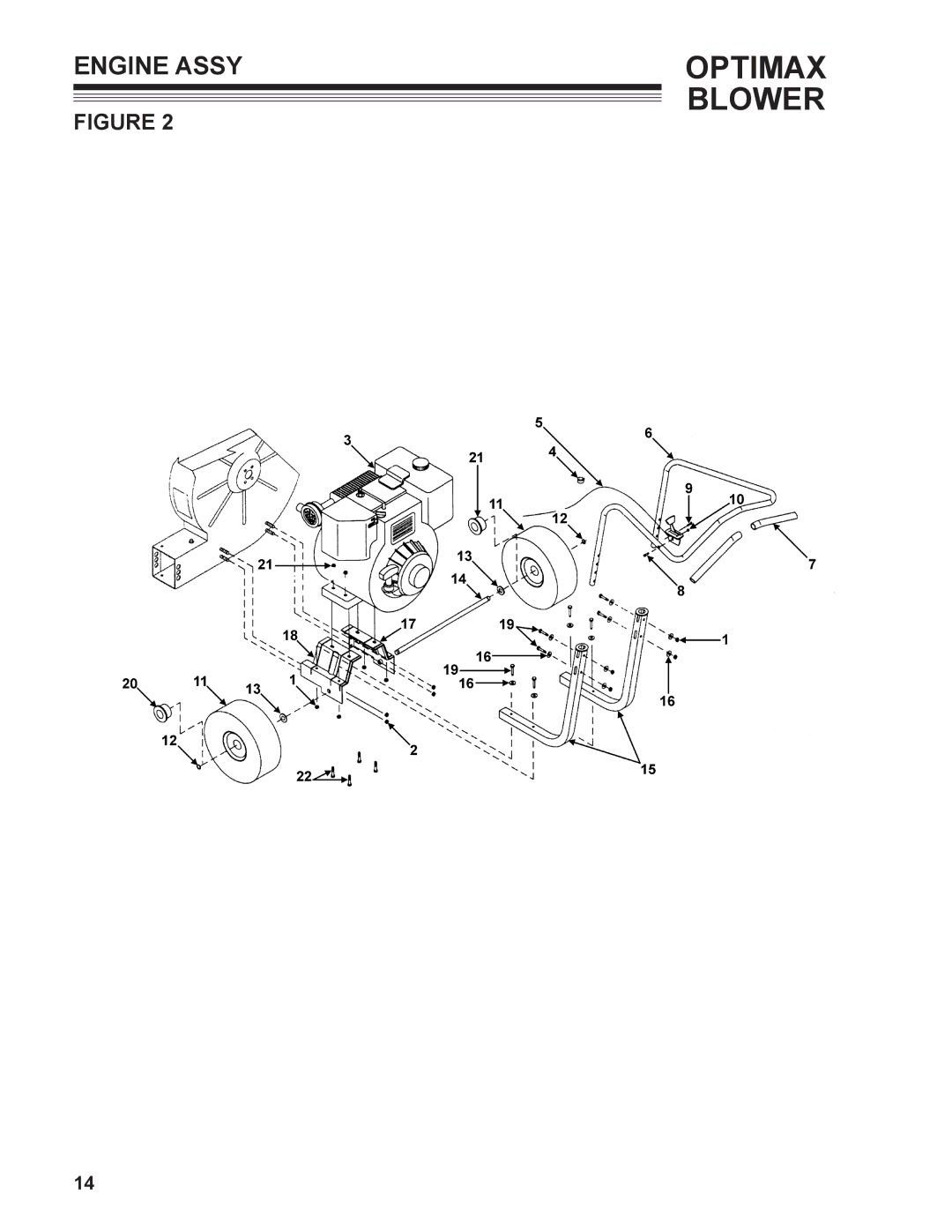 Little Wonder MAN 4163480 technical manual Engine Assy 