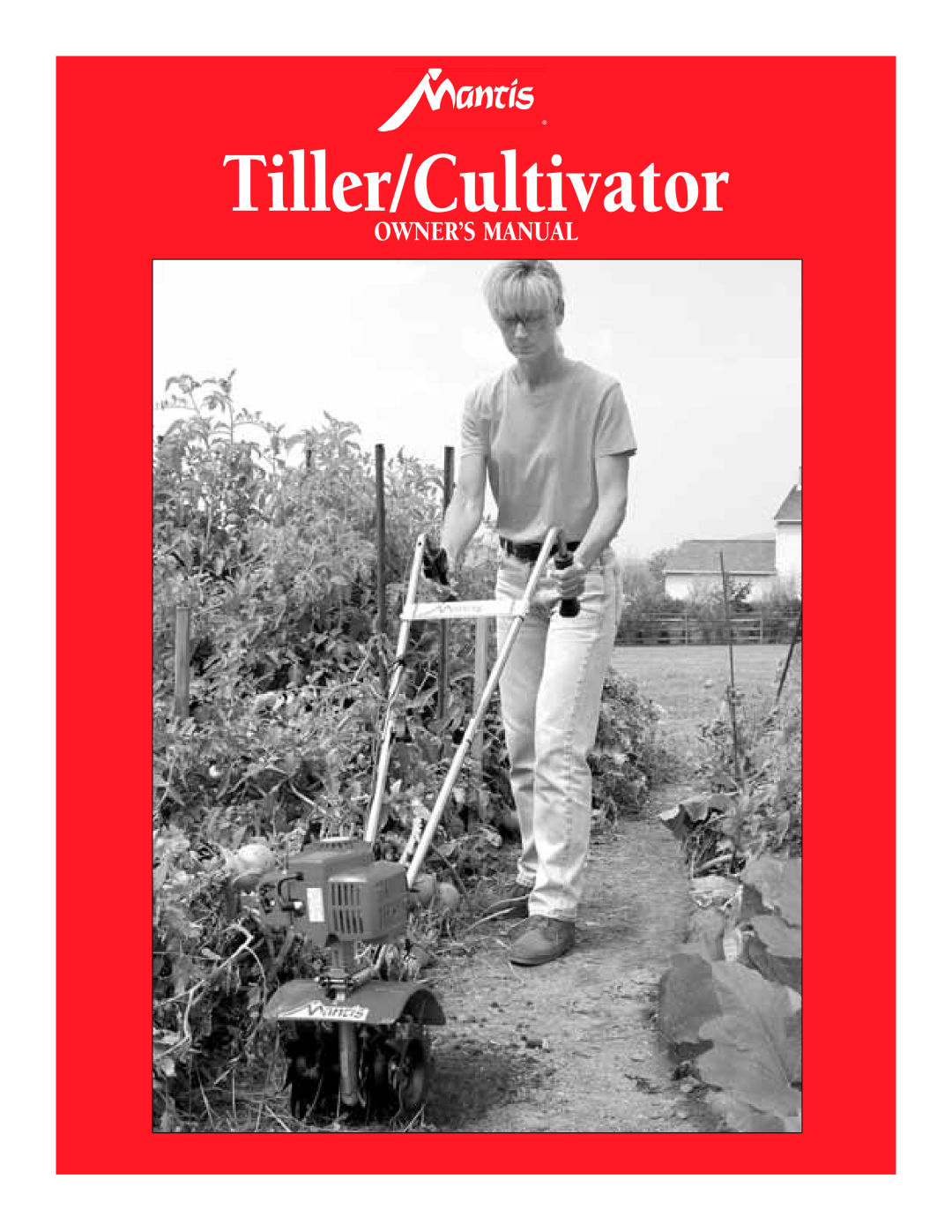Little Wonder Tiller/Cultivator owner manual Owner’S Manual 