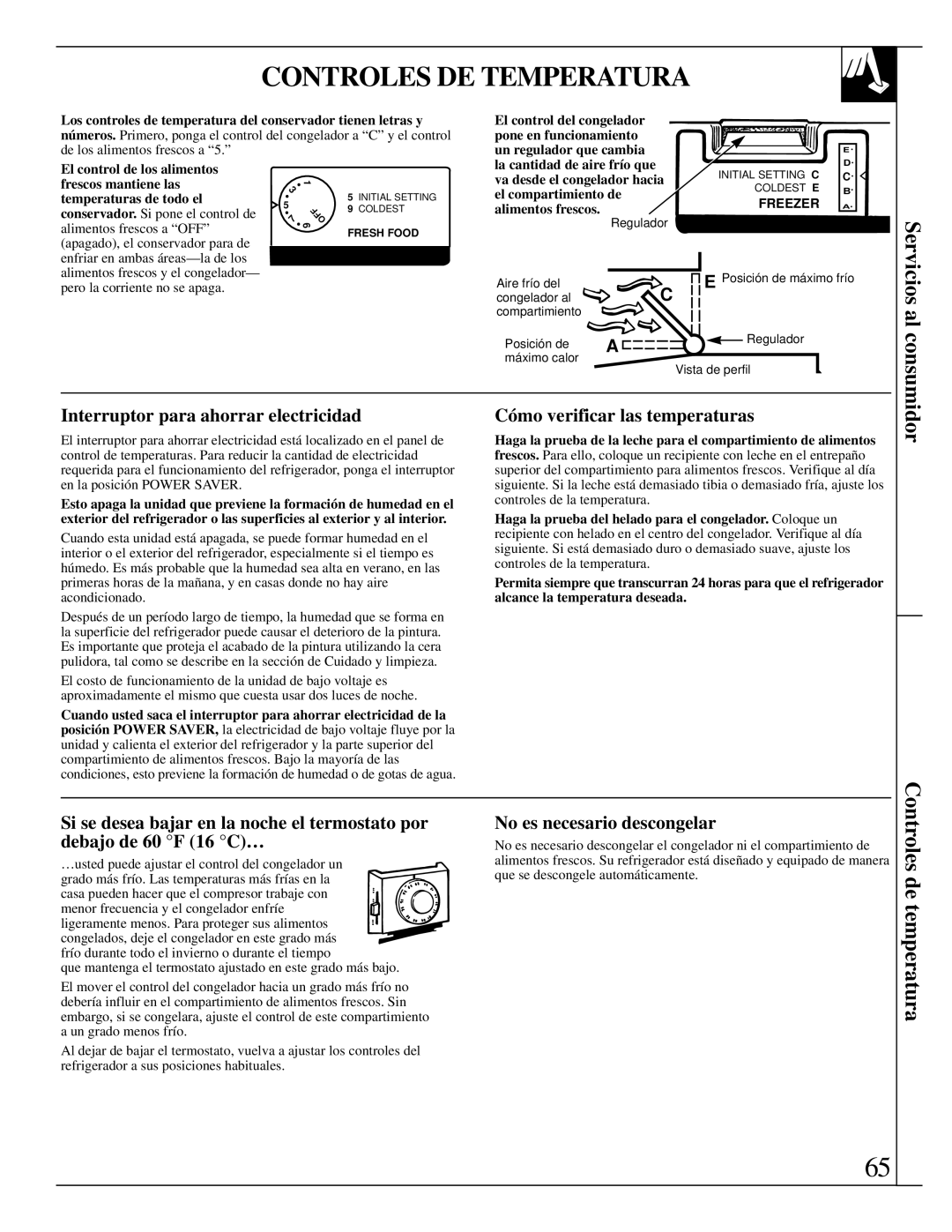 LivinBox Storage Products Co 22, 18, 21 Controles DE Temperatura, Controles de temperatura, Cómo verificar las temperaturas 