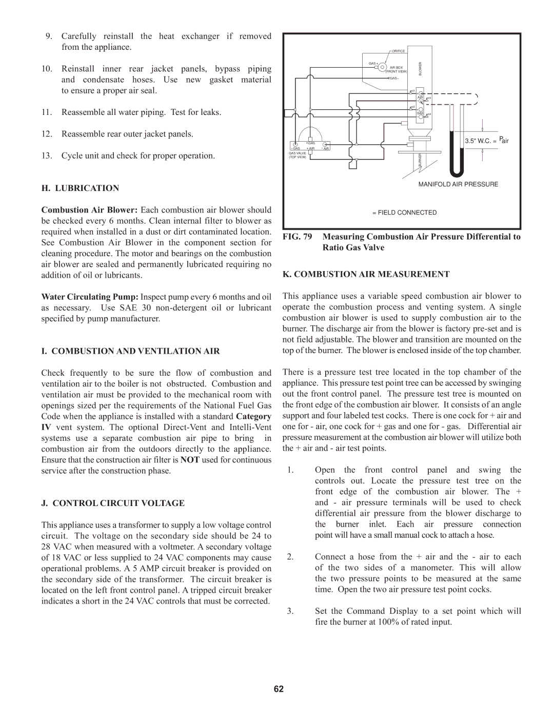 Lochinvar 1, 000 through 2 warranty Lubrication 