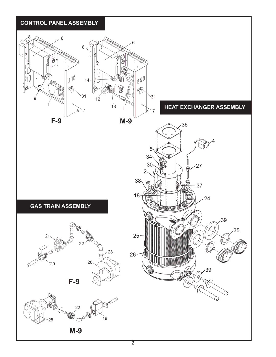 Lochinvar A05H00172528 manual GAS Train Assembly 