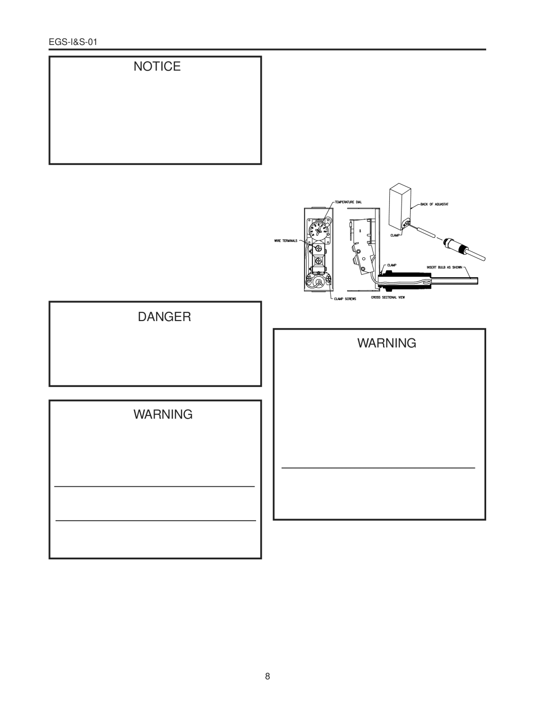 Lochinvar EGS-I&S-01 service manual Fill Boiler System, Electrical Connections, Operating Instructions System START-UP 