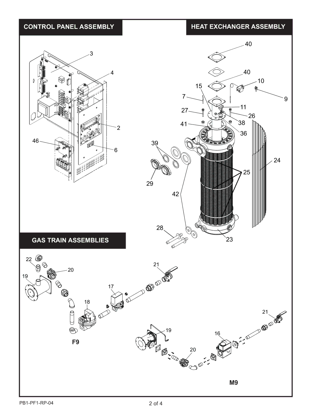 Lochinvar PB/PF 502 manual PB1-PF1-RP-04 