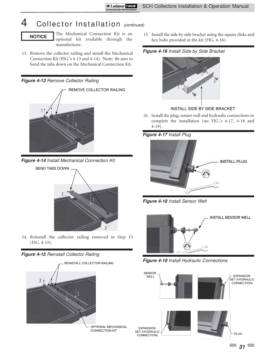 Lochinvar SCH-I-O operation manual Install Plug 