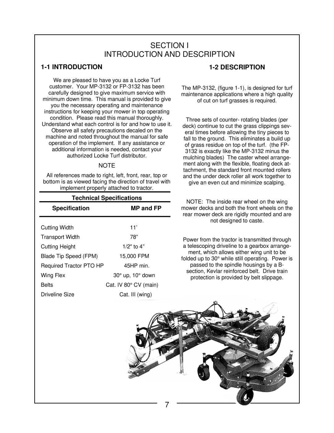 Locke MP-3132, FP-3132 manual 
