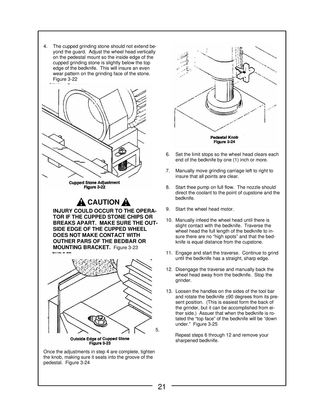 Locke RS-5100 manual Start the wheel head motor 