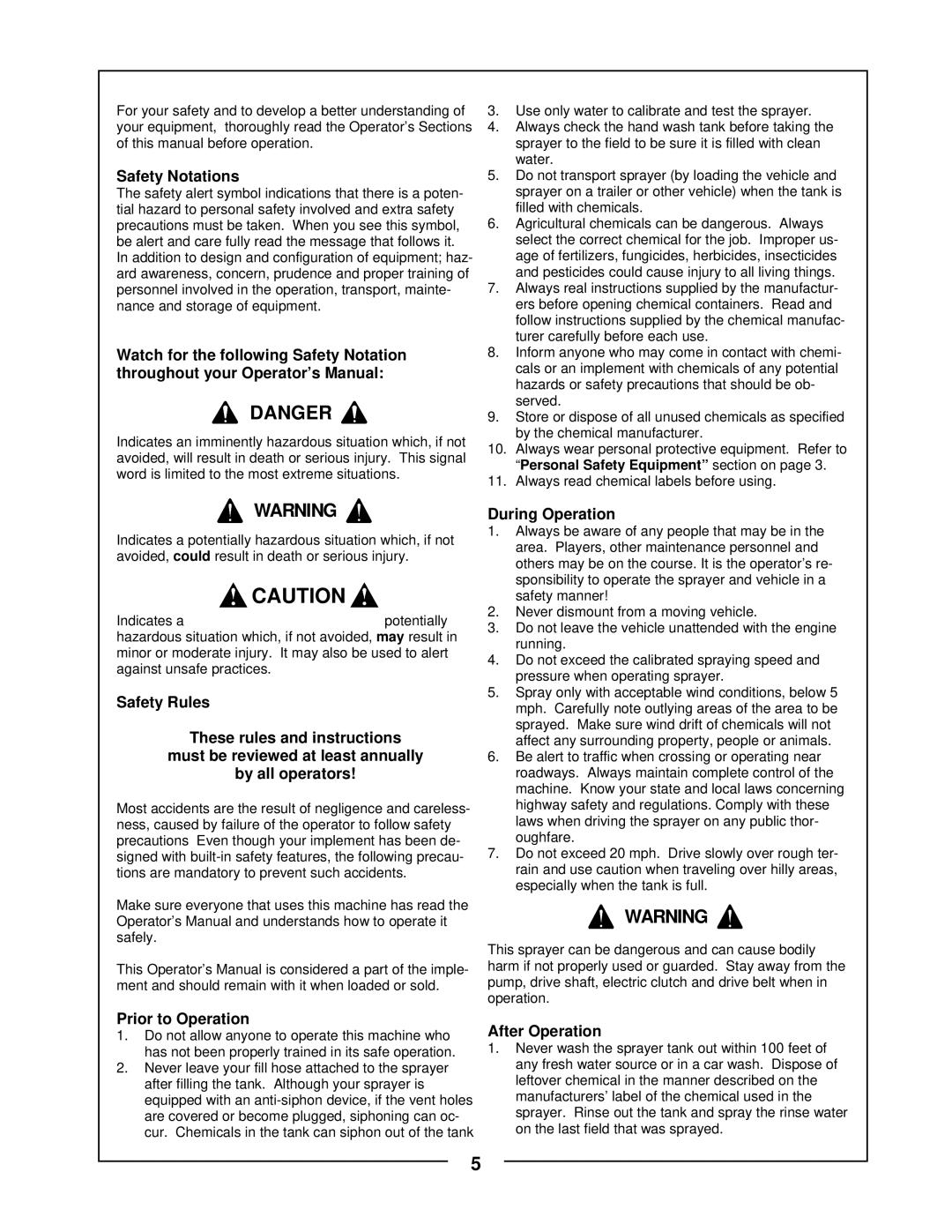 Locke TR-30 manual 