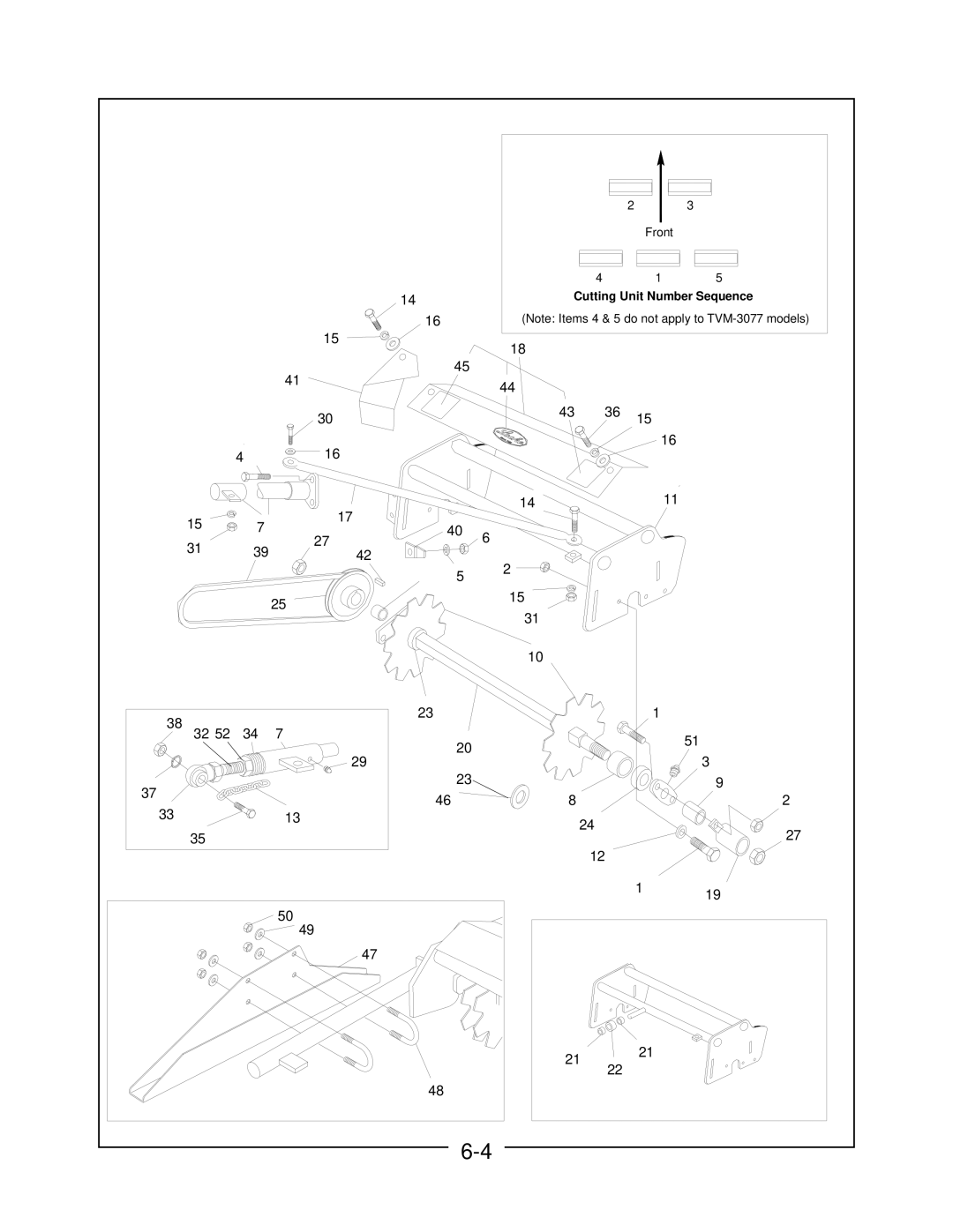 Locke TVM-3077, TVM-5130 manual 